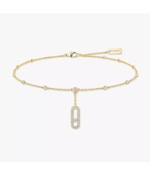 18K 하이엔드 미러급 메시카 무브 우노 앵클 브레이슬릿 6592