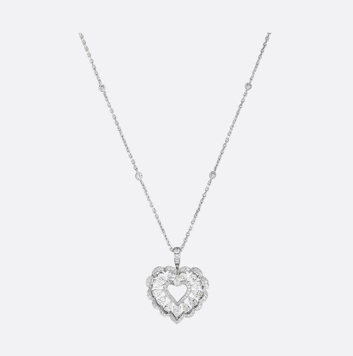 18K 하이엔드 미러급 쇼파드 프레셔스 레이스 쾨르 네크리스 798352