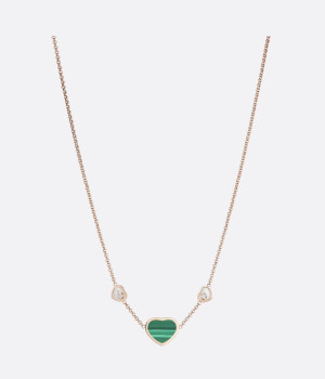 18K 하이엔드 미러급 쇼파드 해피 하트 네크리스