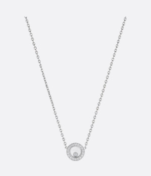 18K 하이엔드 미러급 쇼파드 해피 아이코닉 네크리스 81A017