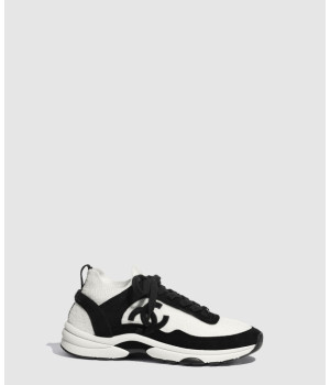 샤넬 니트 스니커즈 G38033