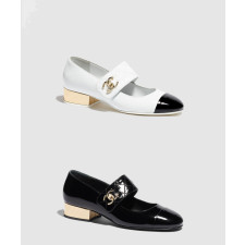 샤넬 23P 페이던트 메리제인 플랫 G39732