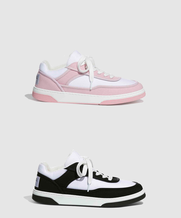 샤넬 테니스 코튼 스니커즈 G37488