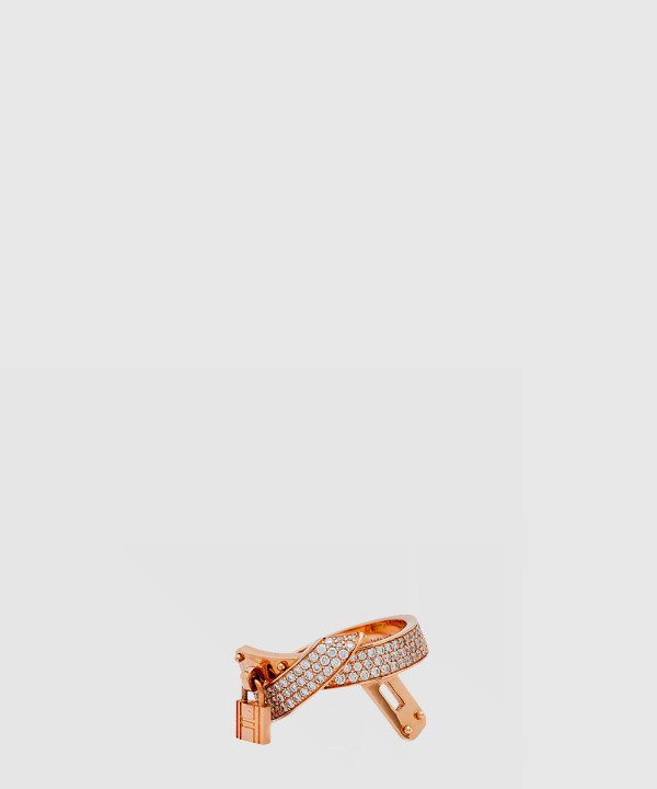 18K 하이엔드 미러급 에르메스 켈리 갸브로슈(Kelly Gavroche) 링