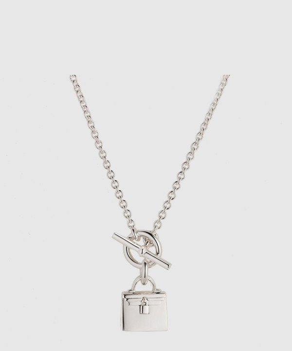 18K 하이엔드 미러급 에르메스 아뮬렛 켈리 펜던트