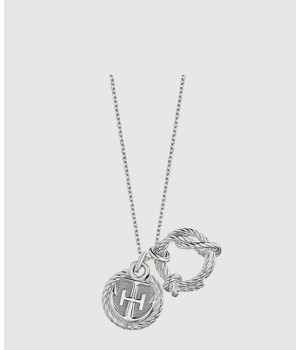 18K 하이엔드 미러급 에르메스 끌로 다흐 로프 네크리스