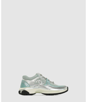 샤넬 패브릭 라미네이티드 스니커즈 G39794