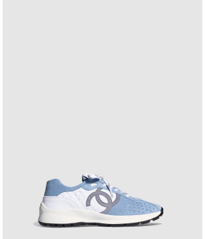 샤넬 스웨이드 CC로고 퍼포 스니커즈 G39074