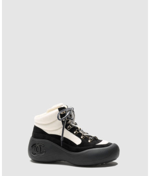 샤넬 CC 스노우 하이탑 스니커즈 G45337