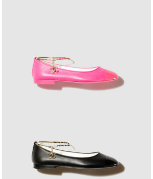 샤넬 체인 메리제인 플랫 G38986