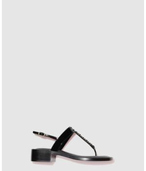 샤넬 페이던트 카프스킨 샌들 G38200