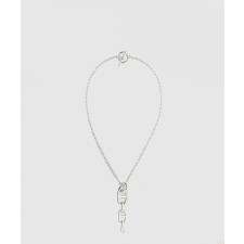 18K 하이엔드 미러급 에르메스 샹달(Chaine d'Ancre) 펜던트 네크리스