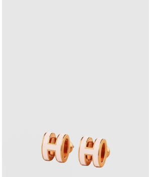 18K 하이엔드 미러급 에르메스 미니 팝 아슈 H 이어링