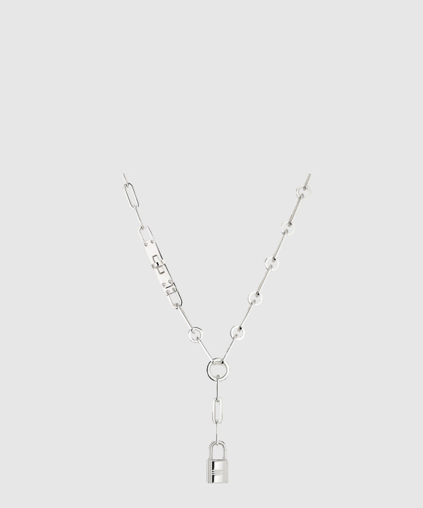 18K 하이엔드 미러급 에르메스 켈리 체인(Kelly Chaine) 래리어트 네크리스