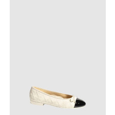 샤넬 발레리나 퀄팅 플랫 슈즈 G40110