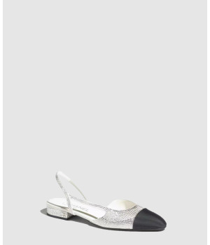 샤넬 새틴 크리스탈 슬링백 G31319