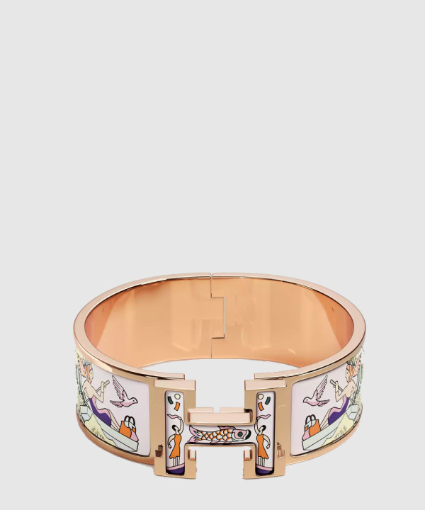 18K 하이엔드 미러급 에르메스 Clic Clac H l'Epopee d'Hermes 브레이슬릿