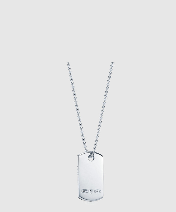 18K 하이엔드 미러급 티파니앤코 1837 메이커스 I.D. 태그 펜던트