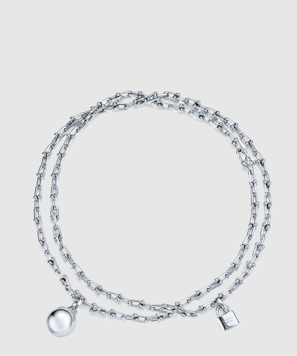 18K 하이엔드 미러급 티파니앤코 하드웨어 스몰 랩 네크리스