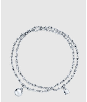 18K 하이엔드 미러급 티파니앤코 하드웨어 스몰 랩 네크리스