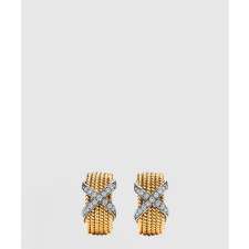 18K 하이엔드 미러급 티파니앤코 슐룸버제 로프 식스 로우 이어 클립