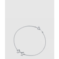 18K 하이엔드 미러급 티파니앤코 팔로마 피카소 더블 러빙 하트 브레이슬릿