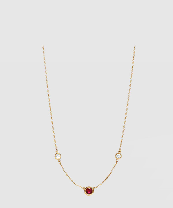 18K 하이엔드 미러급 티파니앤코 엘사 퍼레티 컬러 바이 더 야드 목걸이