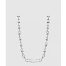 18K 하이엔드 미러급 티파니앤코 하드웨어 일롱게이티드 링크 네크리스