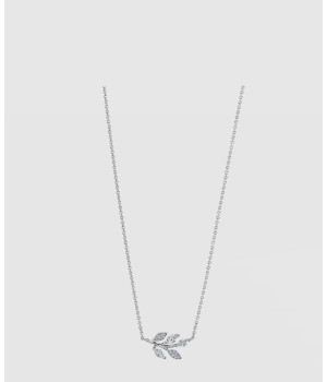 18K 하이엔드 미러급 티파니앤코 빅토리아™ 다이아몬드 바인 펜던트