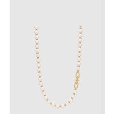 18K 하이엔드 미러급 티파니앤코 타이탄 바이 퍼렐 윌리엄스 펄 네크리스