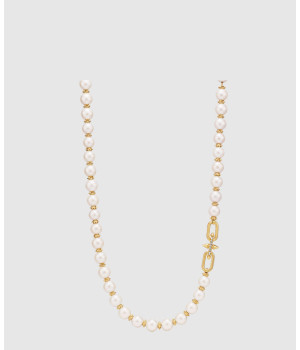 18K 하이엔드 미러급 티파니앤코 타이탄 바이 퍼렐 윌리엄스 펄 네크리스