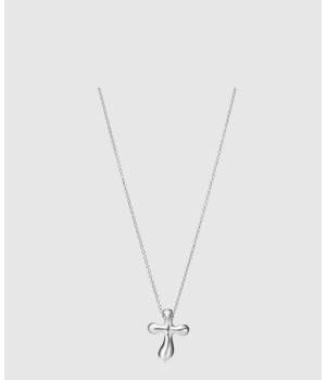 18K 하이엔드 미러급 티파니앤코 엘사 퍼레티 크로스 펜던트 목걸이