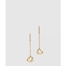 18K 하이엔드 미러급 티파니앤코 엘사 퍼레티 오픈 하트 드롭 귀걸이