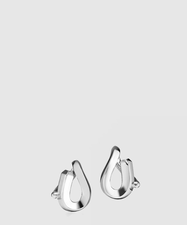 18K 하이엔드 미러급 티파니앤코 포지 싱글 링크 귀걸이