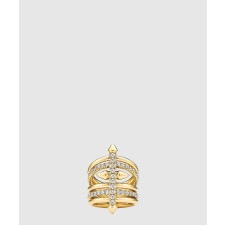 18K 하이엔드 미러급 티파니앤코 타이탄 바이 퍼렐 윌리엄스 파이브 로우 링