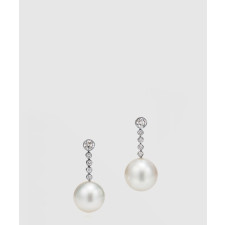 18K 하이엔드 미러급 티파니앤코 남양 펄 이어링