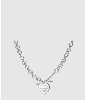 18K 하이엔드 미러급 티파니앤코 리턴 투 티파니 러브스트럭 하트 태그 네크리스