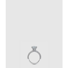 18K 하이엔드 미러급 티파니앤코 파베 세팅 다이아몬드 밴드 링