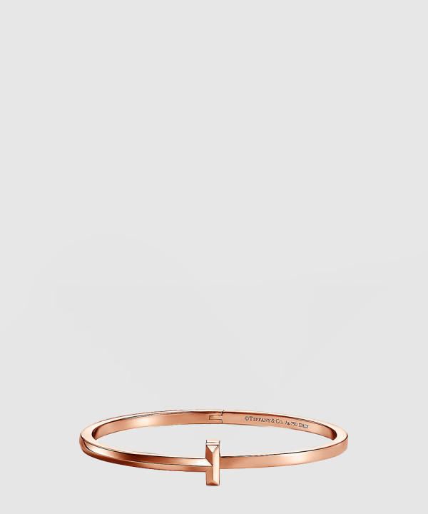 18K 하이엔드 미러급 티파니앤코 T1 네로우 힌지드 뱅글