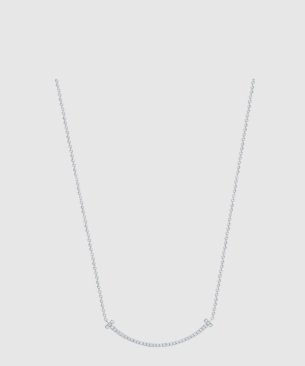 18K 하이엔드 미러급 티파니앤코 T 스마일 펜던트