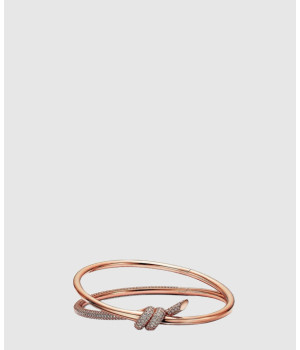 18K 하이엔드 미러급 티파니앤코 노트 더블 로우 힌지드 뱅글