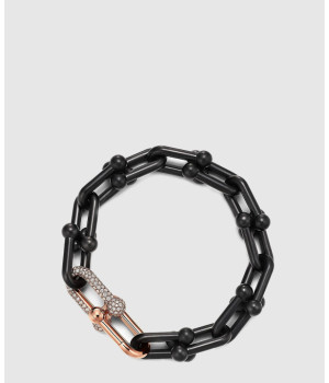 18K 하이엔드 미러급 티파니앤코 하드웨어 라지 링크 브레이슬릿