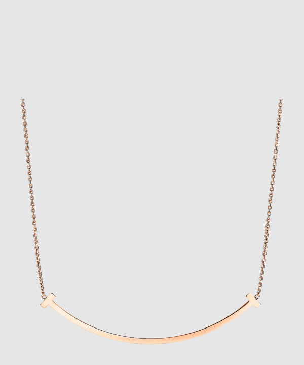 18K 하이엔드 미러급 티파니앤코 T 스마일 엑스트라 라지 펜던트