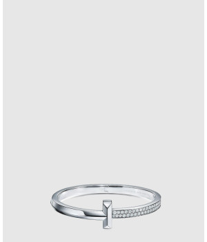18K 하이엔드 미러급 티파니앤코  T1 와이드 다이아몬드 힌지드 뱅글