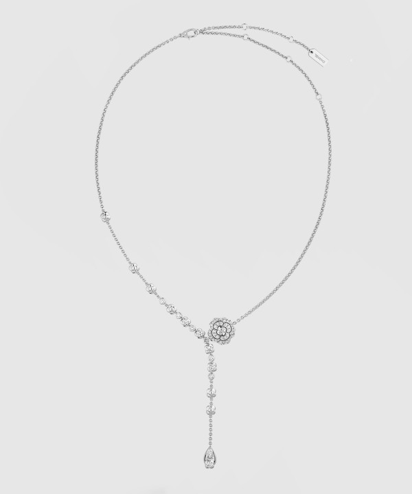 18K 하이엔드 미러급 샤넬 부통 드 까멜리아(Bouton de Camélia) 목걸이
