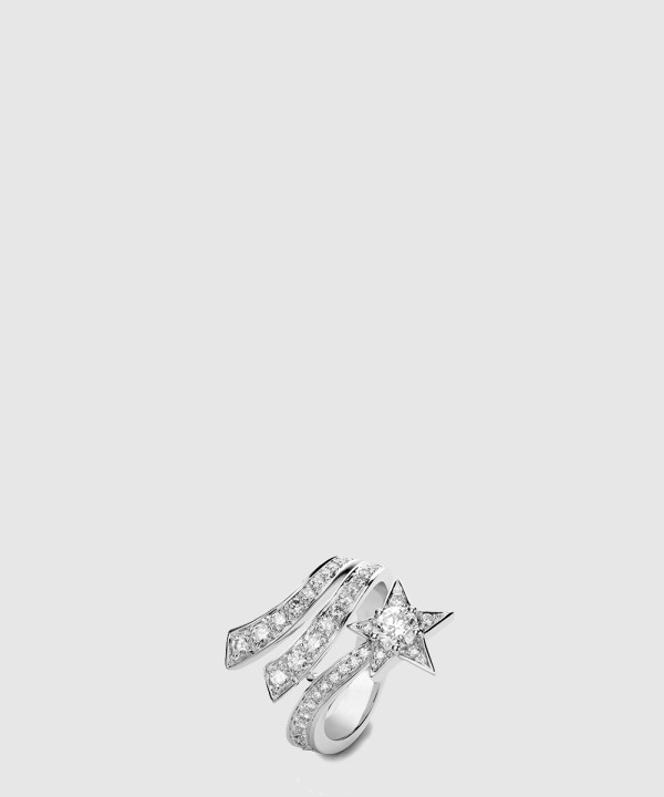 18K 하이엔드 미러급 샤넬 에뜨왈 필랑트(Étoile Filante) 링 J2581