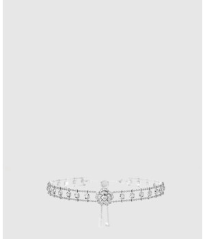 18K 하이엔드 미러급 샤넬 샤넬 부통 드 까멜리아 초커 J12063