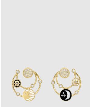 18K 하이엔드 미러급 디올 로즈 드 방(Rose des Vents) 귀걸이 JRDV9