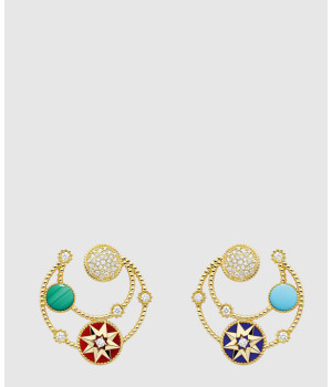 18K 하이엔드 미러급 디올 로즈 드 방(Rose des Vents) 귀걸이 JRDV9