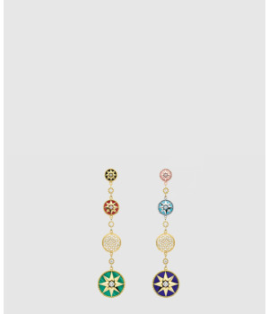 18K 하이엔드 미러급 디올 로즈 드 방(Rose des Vents) 귀걸이 JRDV9